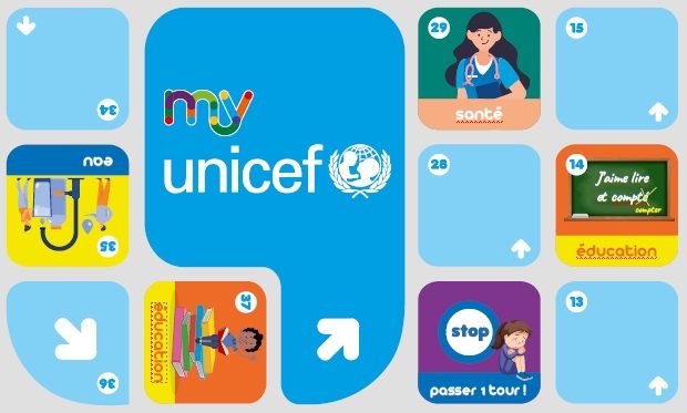jeu de l'oie Unicef